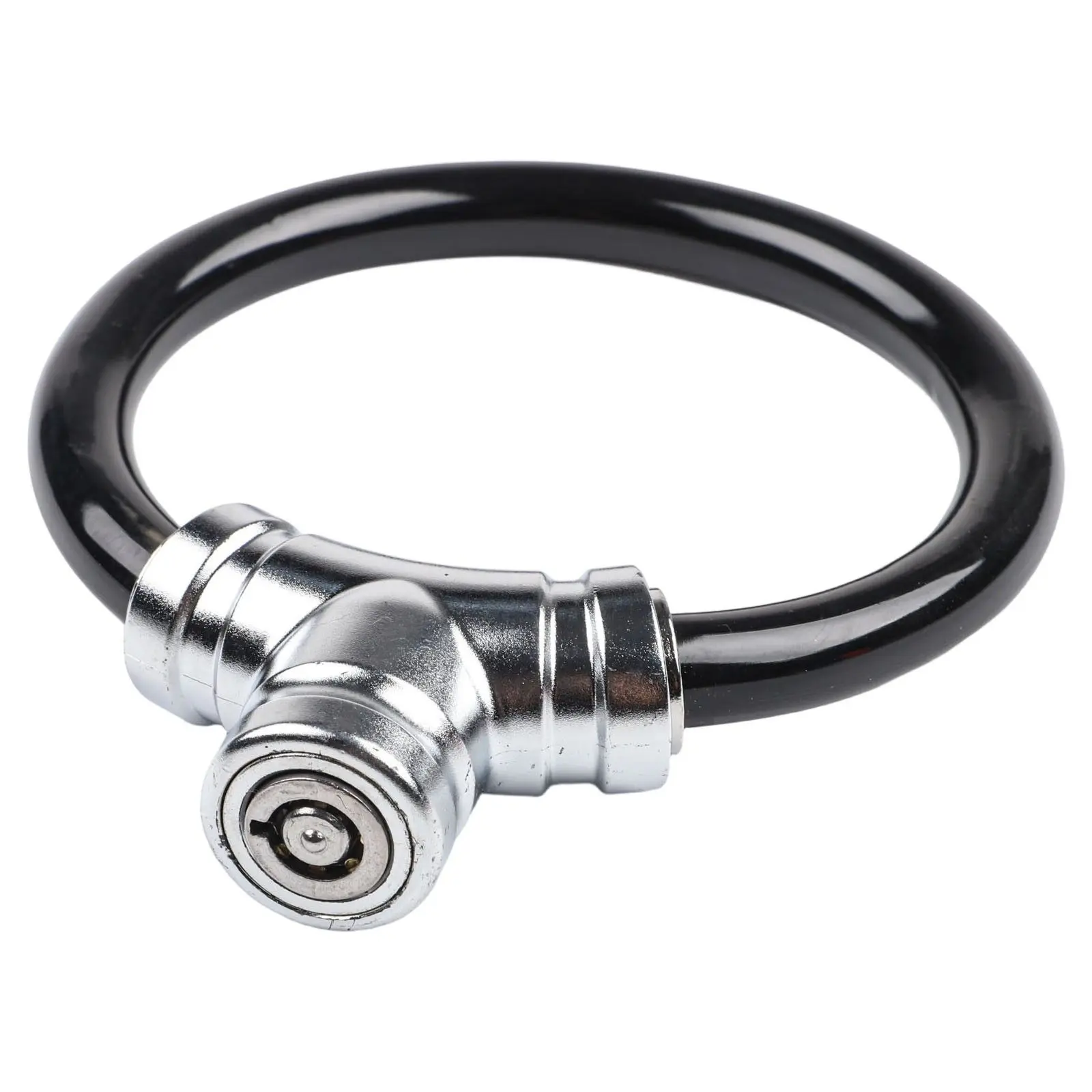نمونهای از قفل U-lock با طراحی محکم و شکل U مشخص